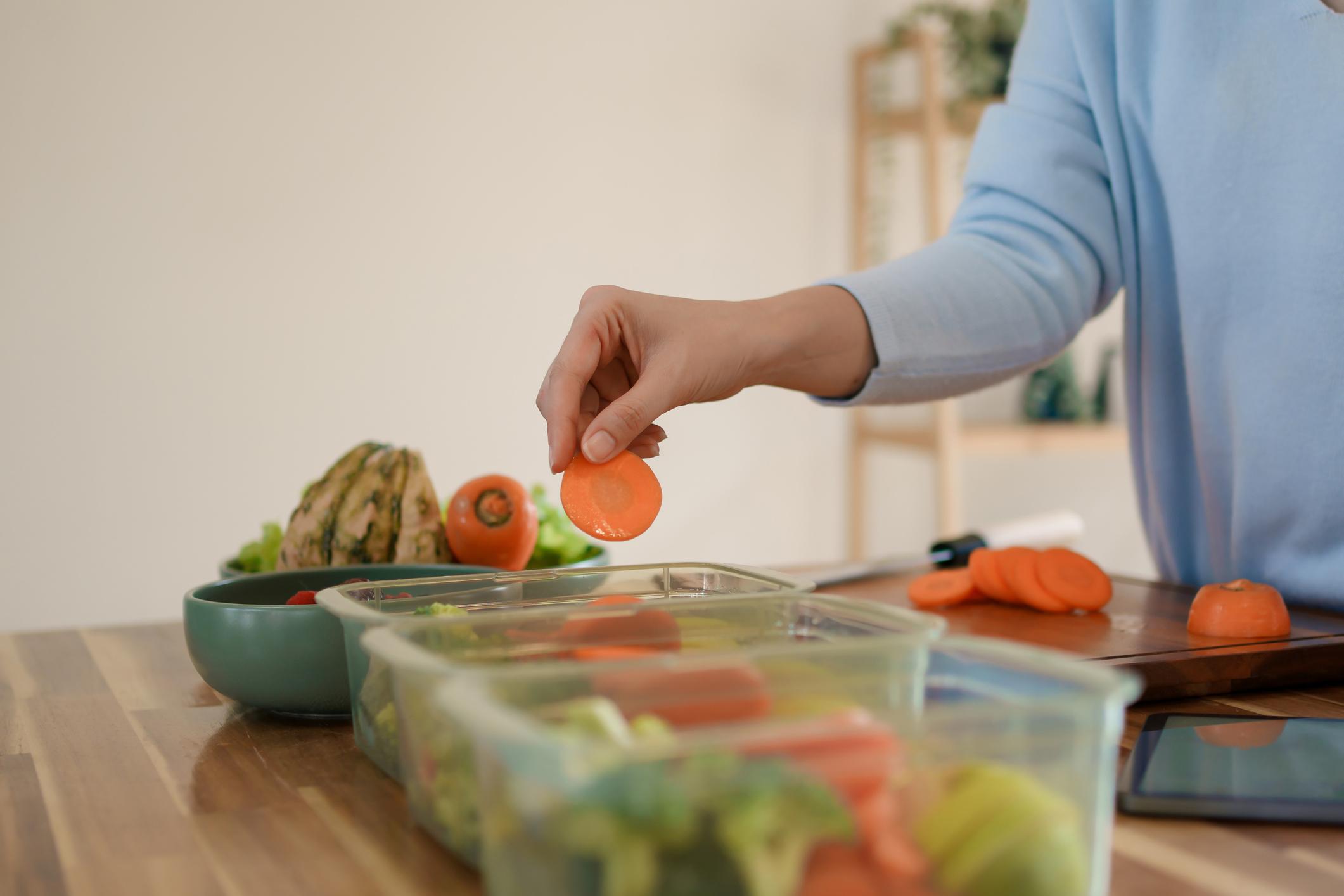 Prepared meal support at home